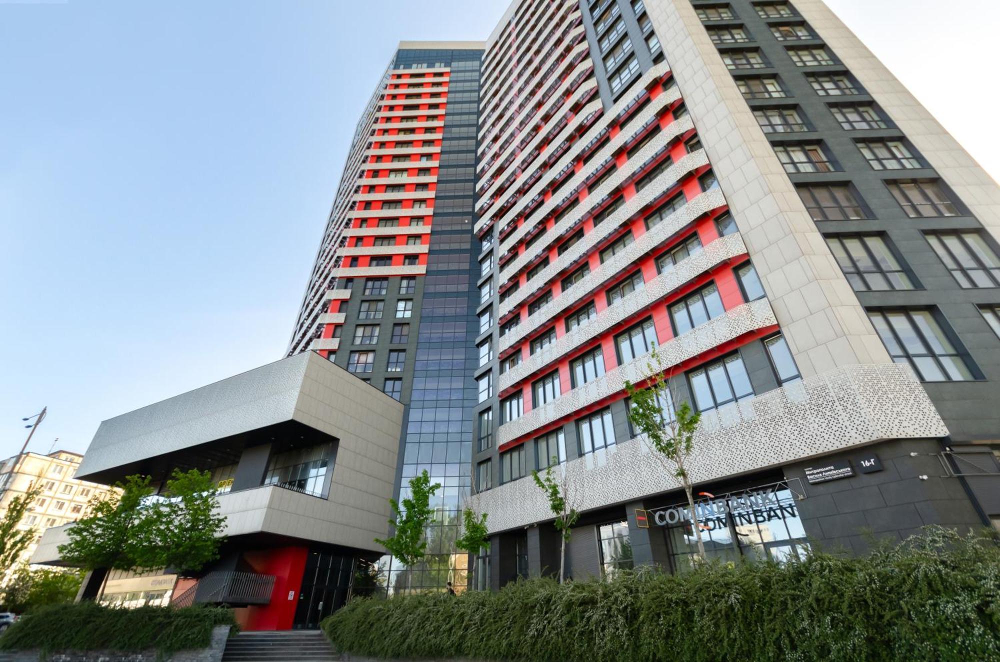 Petrovdom 205-206 Panoramic City View Apartments At Rc Kvartet, Central Railway Station Kyiv Exterior foto